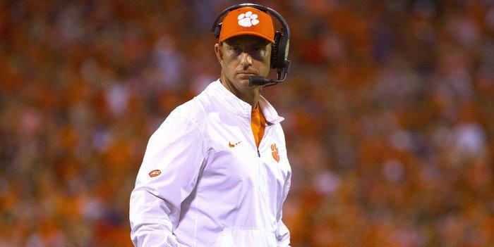 Swinney reacts to