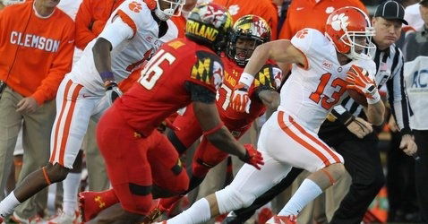 Former Clemson WR delivering meals to local healthcare workers