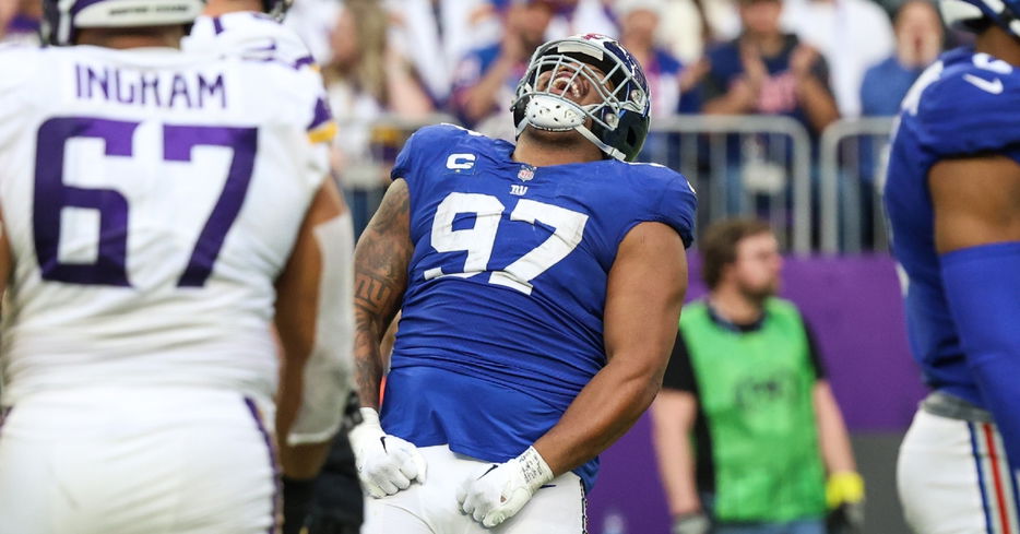Dexter Lawrence has made PFF's first-team All-Pro two seasons in a row. (Photo: Matt Krohn / USATODAY)